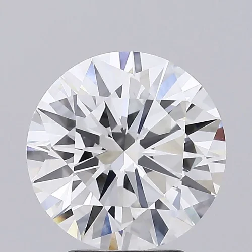 IGI Loose White Lab 3.17 ct Grown Diamonds G VVS2 Round Lab Diamond for Engagement Ring or Jewelry Making