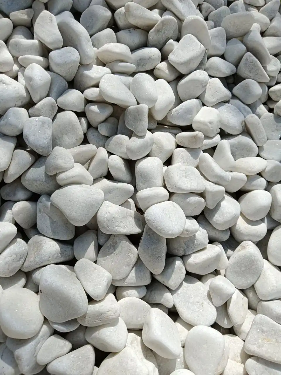 Bestselling Popular Pick Marble Pebbles Natural Stone for Home Office and Garden Decoration Open for Export Sales