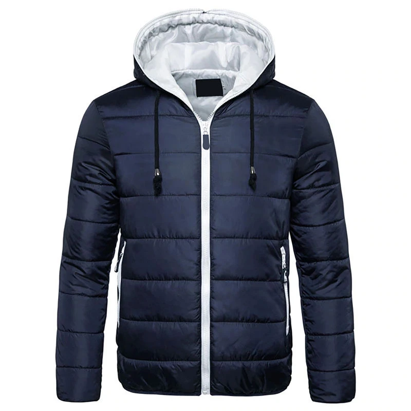 Direct Factory Supply OEM OED New Lightweight Decoded Hooded Puffer Bomber Jacket Winter Outdoor Padding Jacket in Bulk