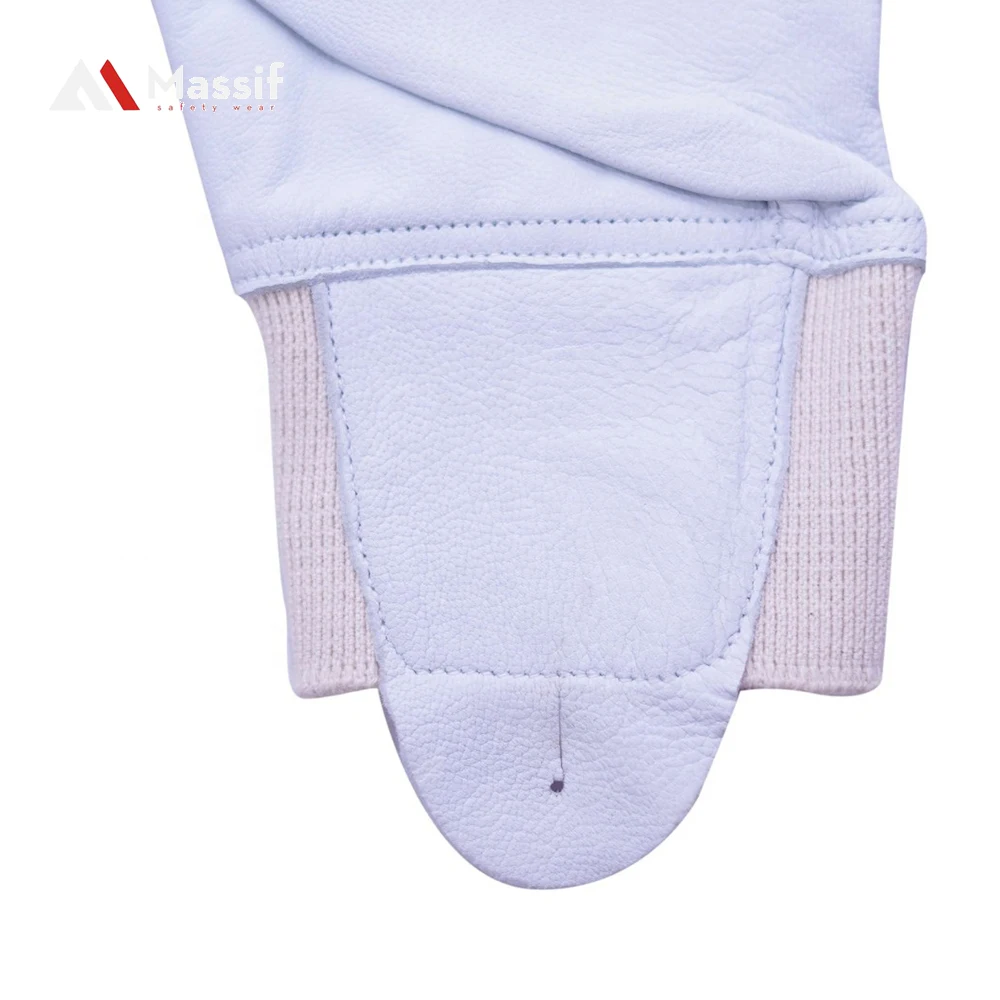 Top Quality Work Protection Gloves Men Real Solid Leather Safety Working Gloves Whole Sale Rate Working Gloves