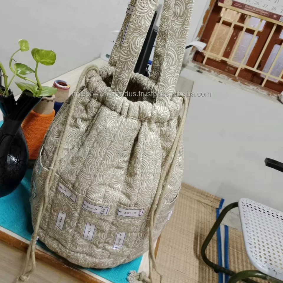 Stylish and eco-friendly tote bags, perfect for daily use. Spacious, durable, and made from sustainable materials from India