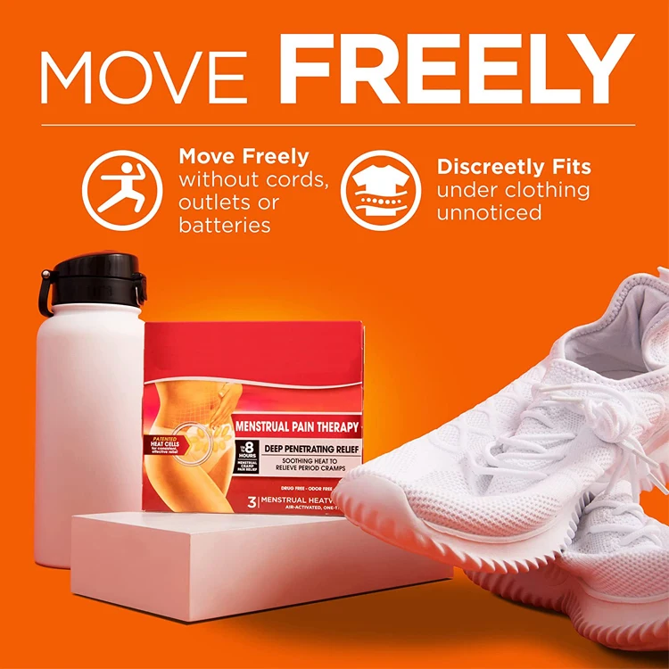 Health Care Products Menstrual Cramp Relief Patch Portable Heat Pad for Period