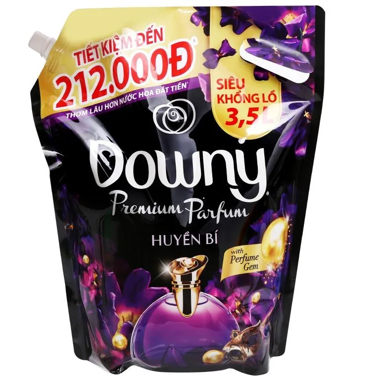 Dow-ny fabric softener with mysterious fragrance in 3.5L bag