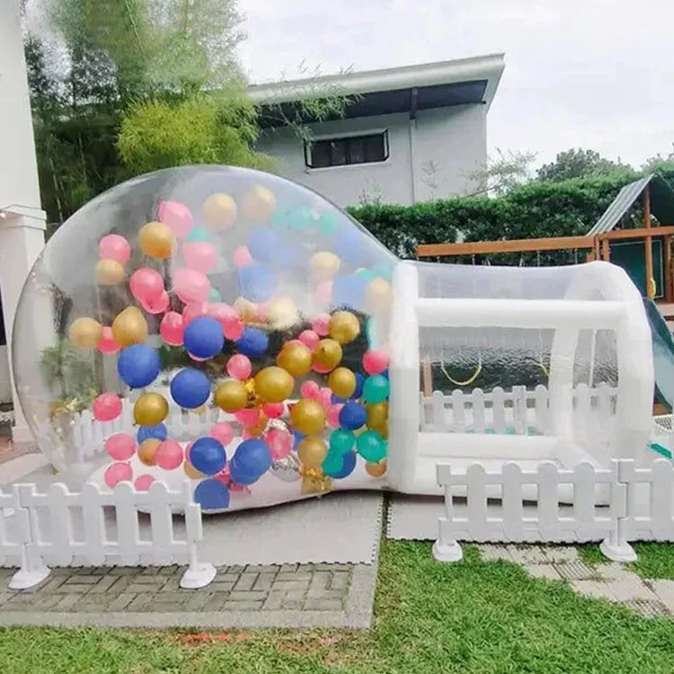 High quality bubble Tent Inflatable balloon clear dome outdoor camping tents party clean bouncy bubble ballon house