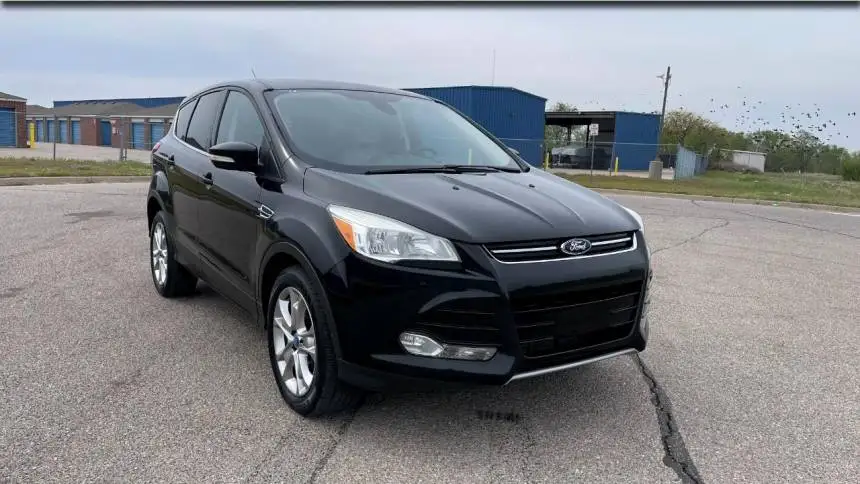 2013 Ford Escape SEL 4WD Подержанный электромобиль с кожаными сиденьями задняя камера левое рулевое управление размер