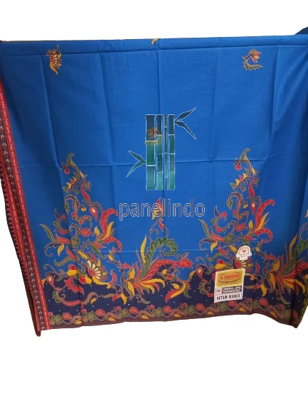 Traditional motif sarong indonesian mix colour with cotton