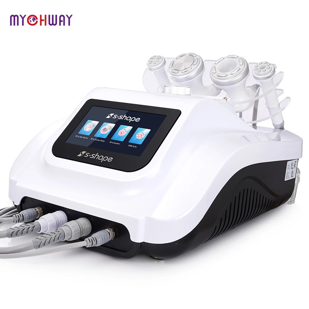 Warehouse Stock Hotsales S Shape Cavi Machine 30k Suction&RF Facial Contouring Body Face Care Machine