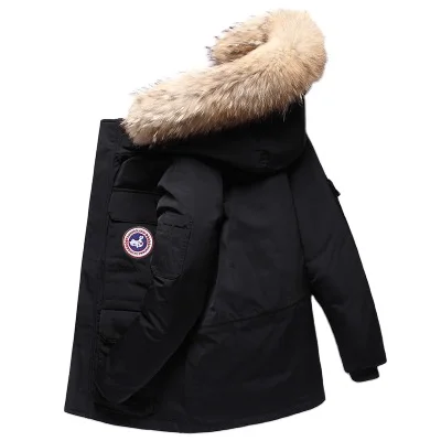 Best Quality 100% Polyester Portable Down Jacket Custom Puffer Jacket Faux Fur Puffer Coat