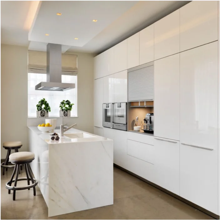 China Top Manufacture Supply Waterproof High Quality Kitchen Cabinet Modern for Old Kitchen Renovation Villa Apartment Kitchen