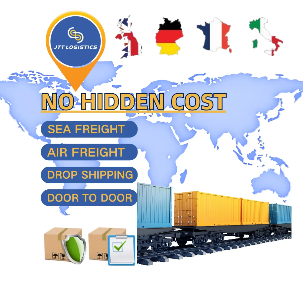 Seafreight Shipping To Germany UK Italy Spain Also Freight Forwarder To France Europe Shipping Agent By Sea With DDP FBA Service