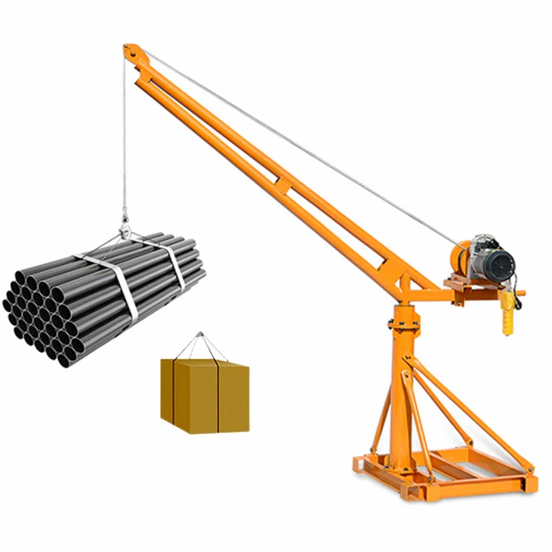 500 кг Мини-Автокран с 12 В 24 электрическая лебедка