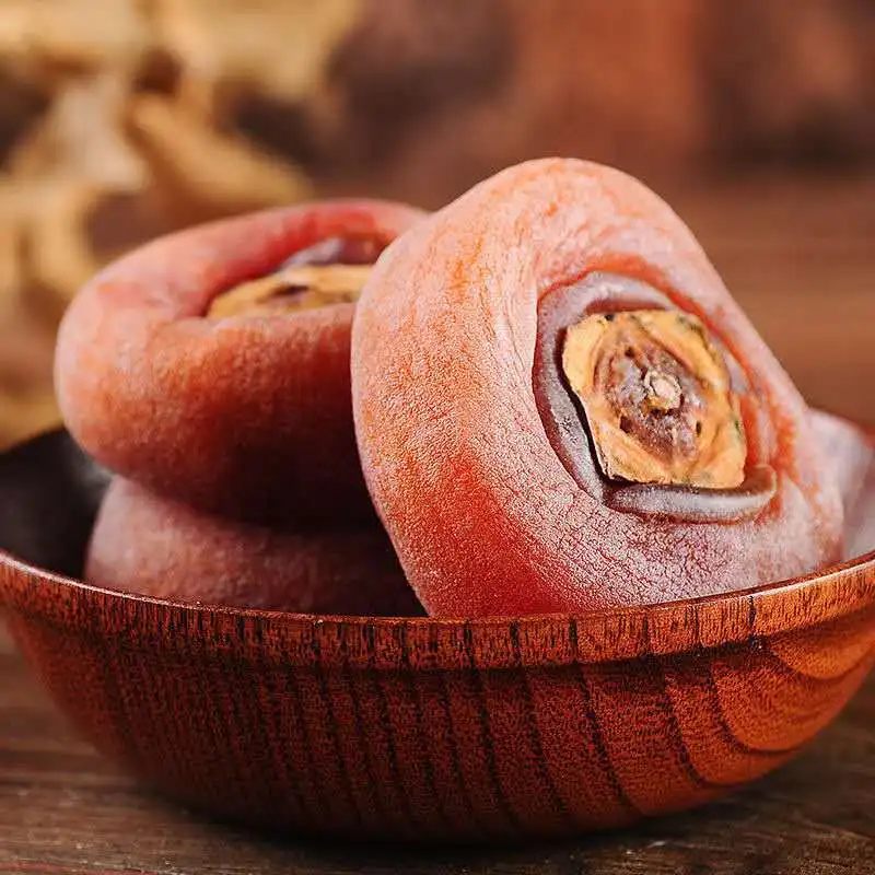 Custom Packaging Wholesale Processed Dried Fruits 1 Year Shelf Life Whole Dried Persimmon With Good Quality