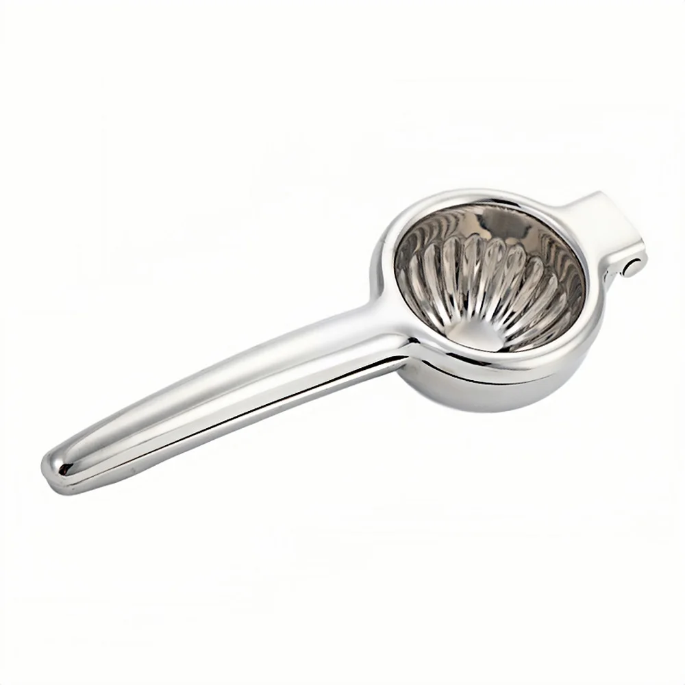 Large Manual Press for Lemons, Oranges, and More - Portable & Easy to Clean - Stainless Steel Lime Squeezer & Juicer