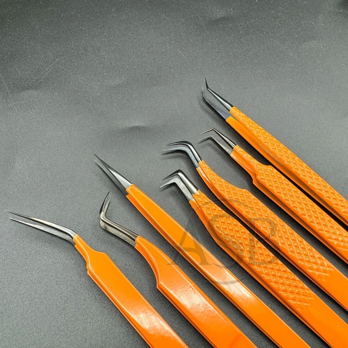 Hook Type 45 90 Degree Slim Boot Sustainable Steel Custom Eyelash Extension Tweezers Hand Tested Non Fiber Tip Lash Tweezer