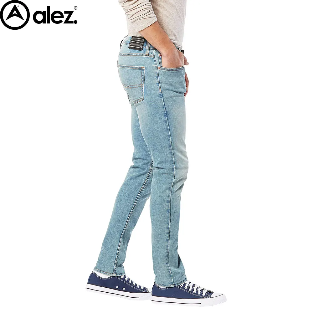 New Custom Design Men Skinny Jeans Pants Stretch Tight Jeans Fitted Casual Denim Trousers For Men