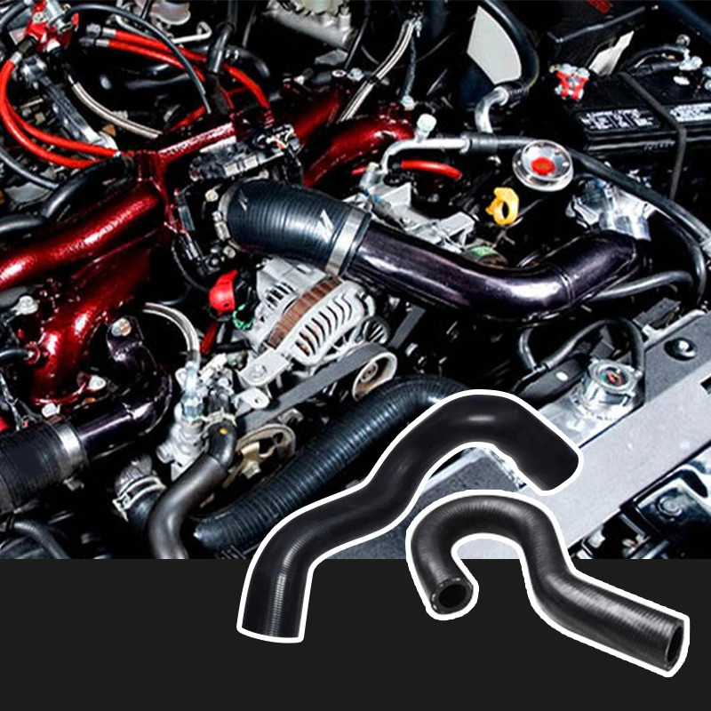 Epdm cloth silicone extruded rubber auto radiator water hose for automotive