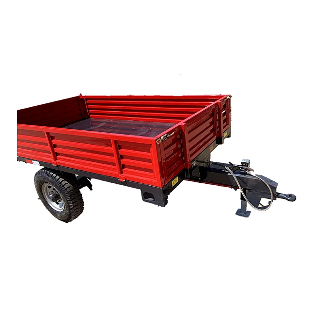 Wood ATV Trailer With Fence (TB500-F) ,Garden Tip metal utility poly garden utility atv dump timber atv trailer