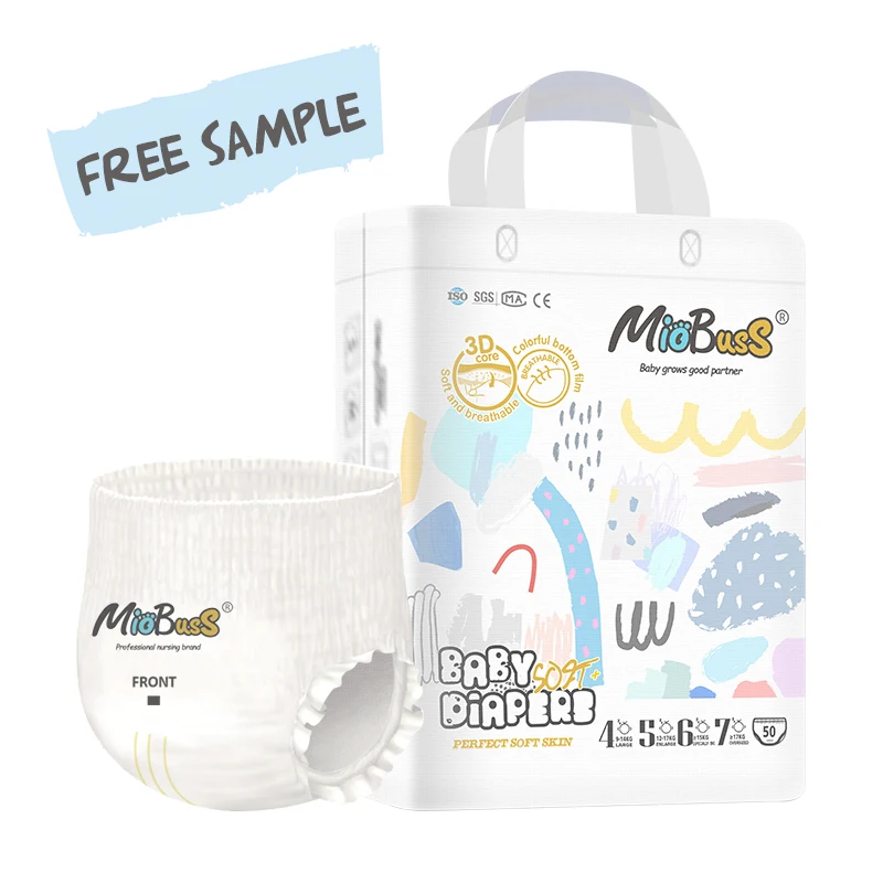 Wholesale Natural Soft Breathable Baby Diapers