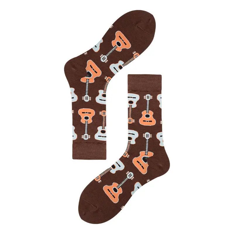 Whale Custom Own Logo OEM Men Women Unisex Designer Fashion Funny Cotton Happy Crew Dress Tube Socks Manufacturer