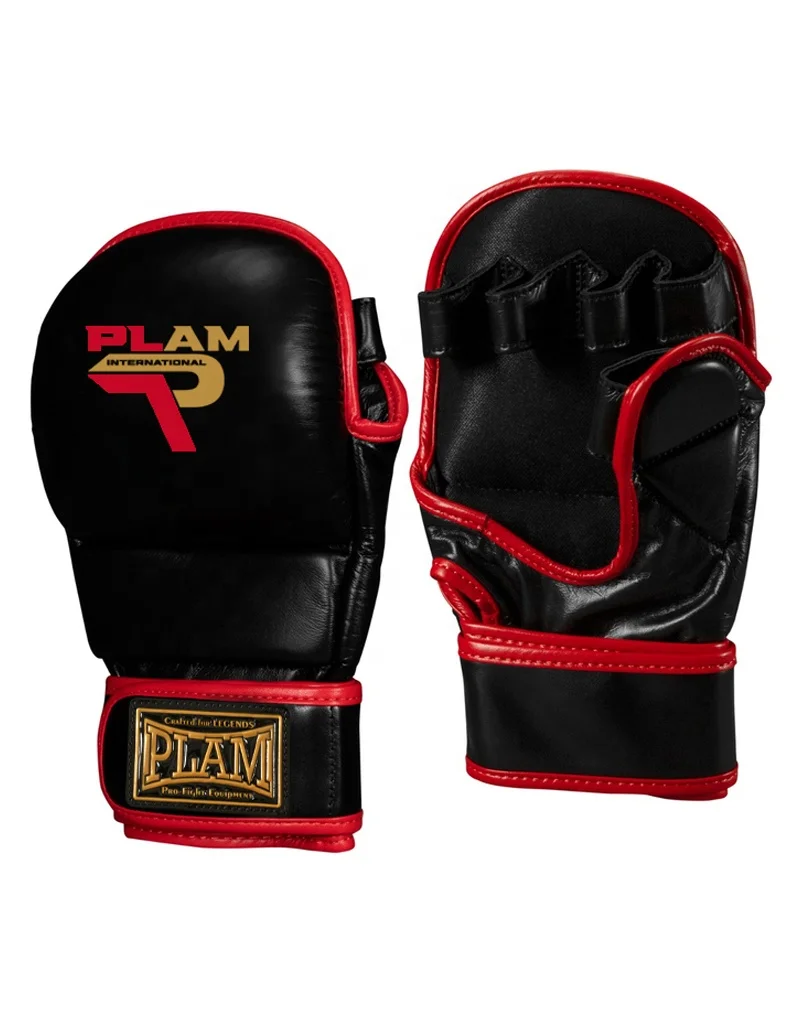Customized High Quality MMA Sparing Glove Made of Cow Hide Leather  Use for MMA professional fights