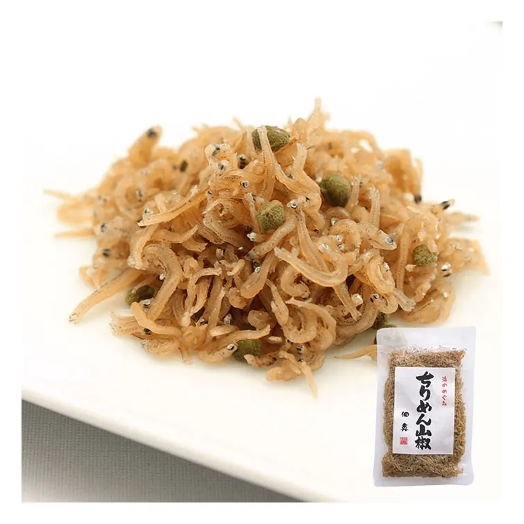 Nice Cost Immense Sellers Seafood Fish Chirimen Sansho Pilchard Kobo Kyoto Style Dry Sardines