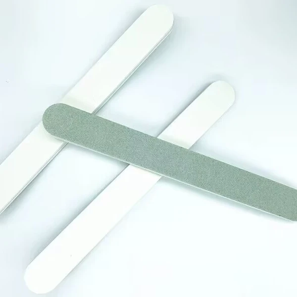 Double side glass nail file with case Manicure Fingernail File Crystal Glass file
