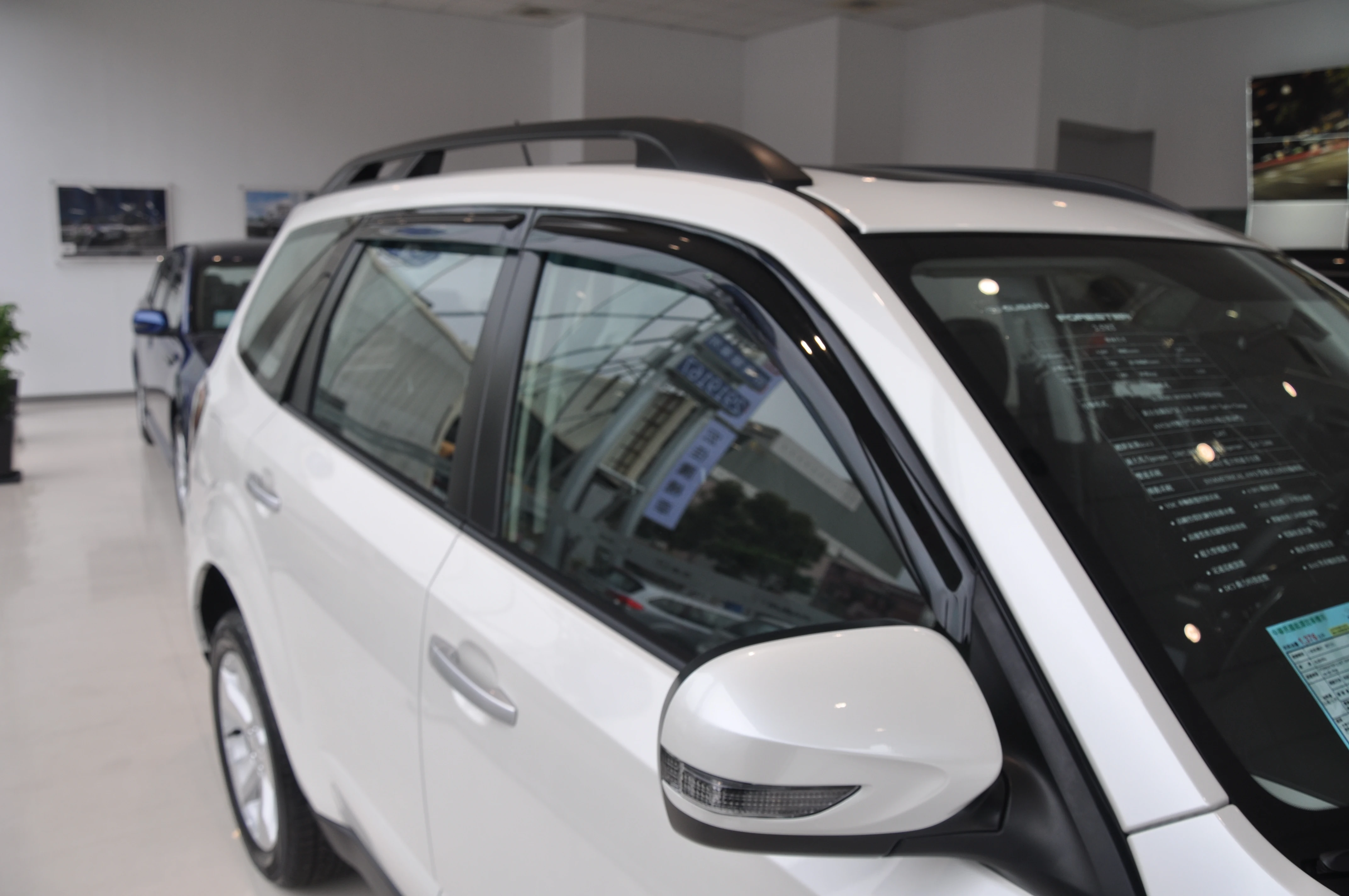 Window Deflectors Rain Visor Window Visors Vent Visor Rain Guard for Subaru Forester 08~12