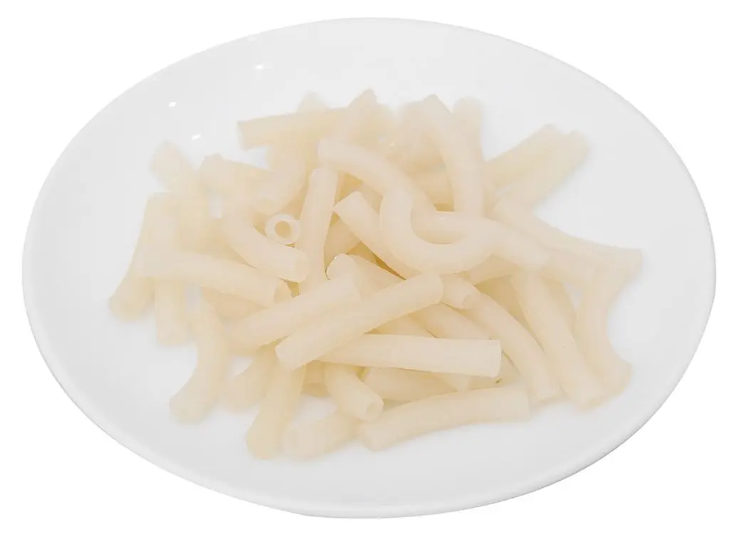 Белая рисовая паста (макароны)-туба Высококачественная с неаполитанским соусом оптовая продажа продукции низкая