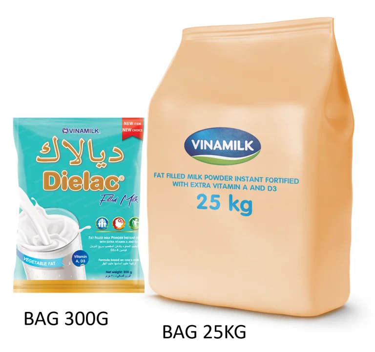 Vinamilk - Fat filled milk powder instant fortified with extra vitamin A & D3 - Bag 25kg - Wholesale - High quality - HALAL ISO