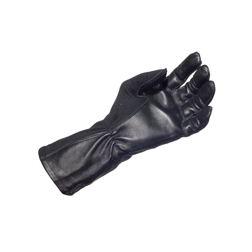 Top Quality Soft Nomex Flight Tactical Gloves in Goatskin Leather Best Selling Pilot Nomex Leather gloves from Pakistan