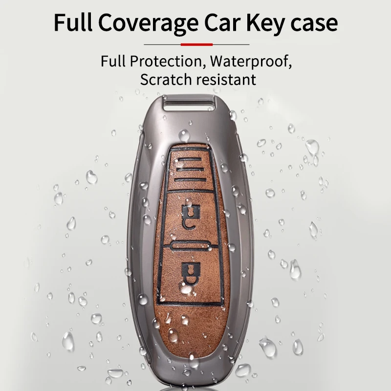 2button Remote Key Holder Car Key Cover Case For Suzuki Ertiga Swift 2017 Wagon R Japanese Monopoly Type 3C Keychain Protector