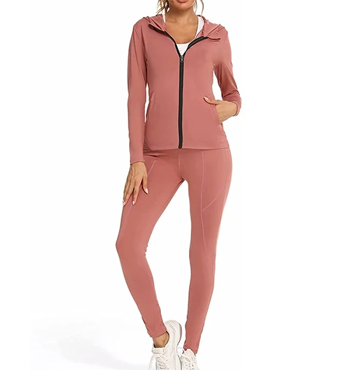 Wholesale New Stylish Custom Logo Tracksuit Crop Tops Hoodies and Sweatpants Sweat suit 2 Piece Set Women Tracksuits for Women