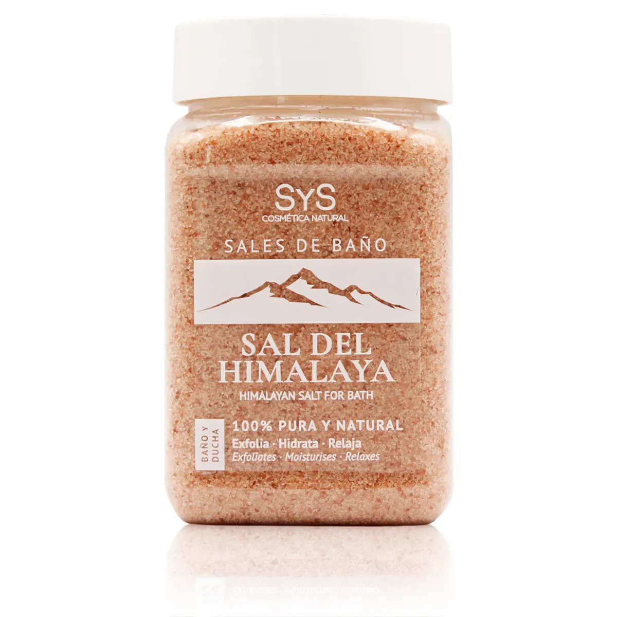 Organic Bath Salts Spa Himalayan Salt Colorful SYS 400gr Wholesale Private Label Moisturizing Relaxing Natural Bath Salt Jar