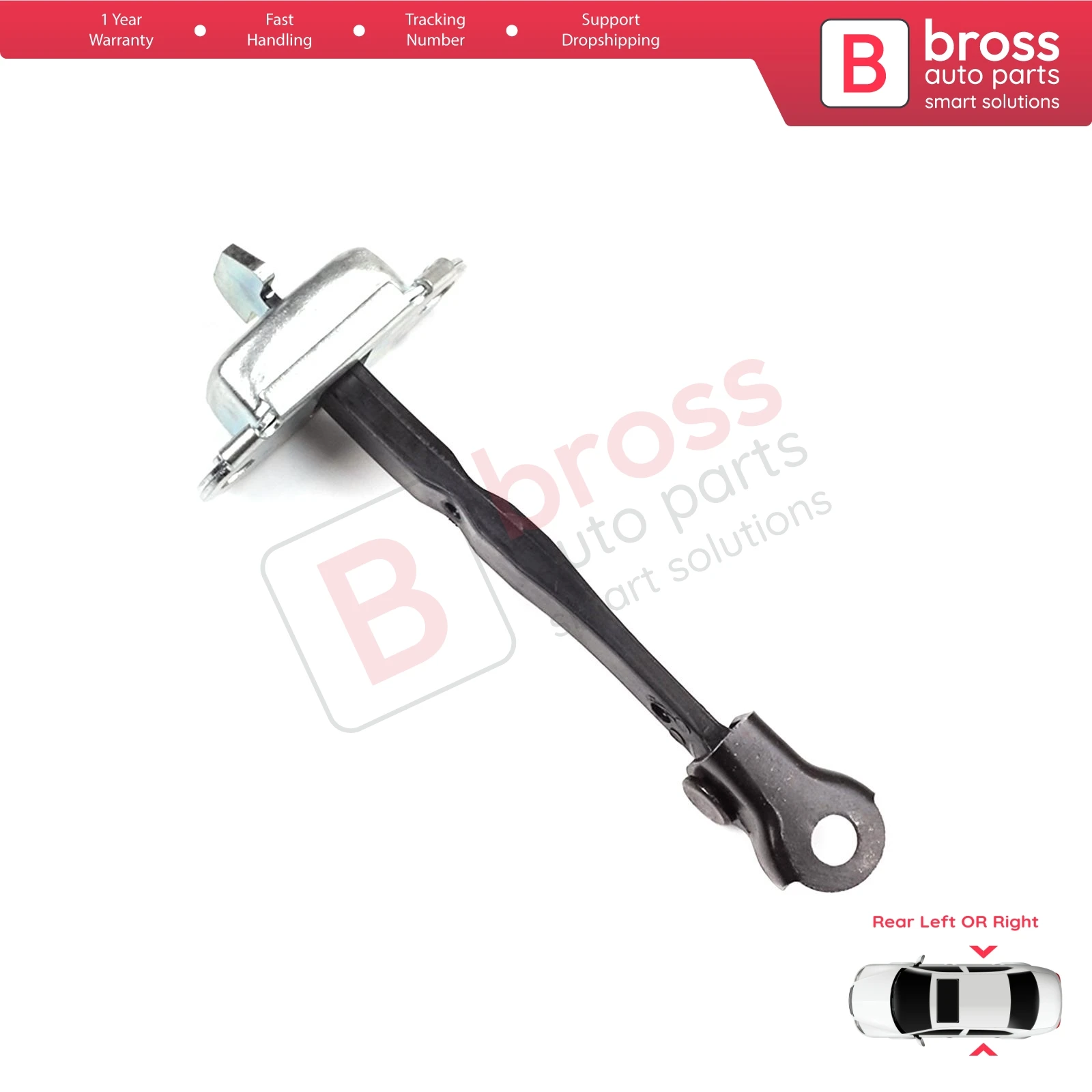 BDP1375   Rear Door Stop Check Assy Limiter Strap for Toyota RAV4 MK4 XA40 A4 2012-2019 6863042040