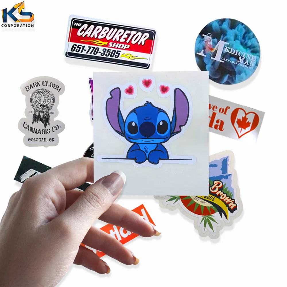 Custom Stitch Sticker Sticker Graphic Waterbottles, Laptops, Notebooks, Cell Phones, Bumpers, Windows, Locker Sticker