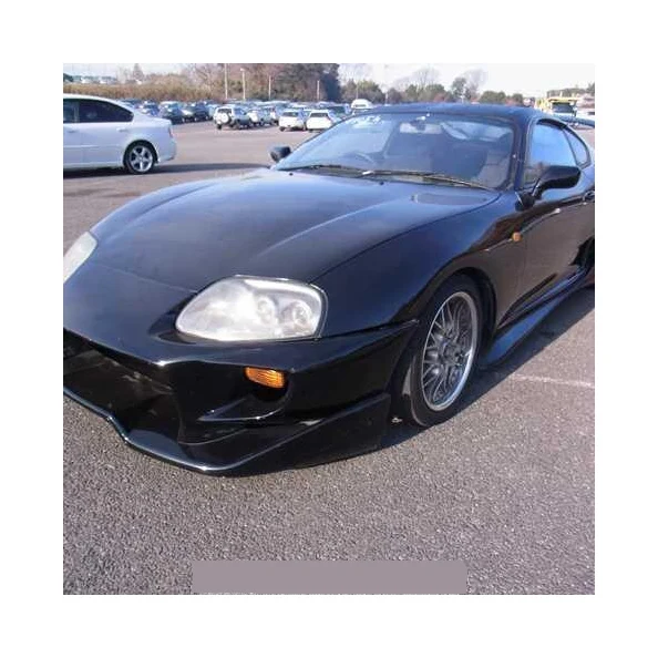 For Toyota supra mk4 Carbon Fiber Aero Full Kit Front bumper lip side skirts diffuser spoiler