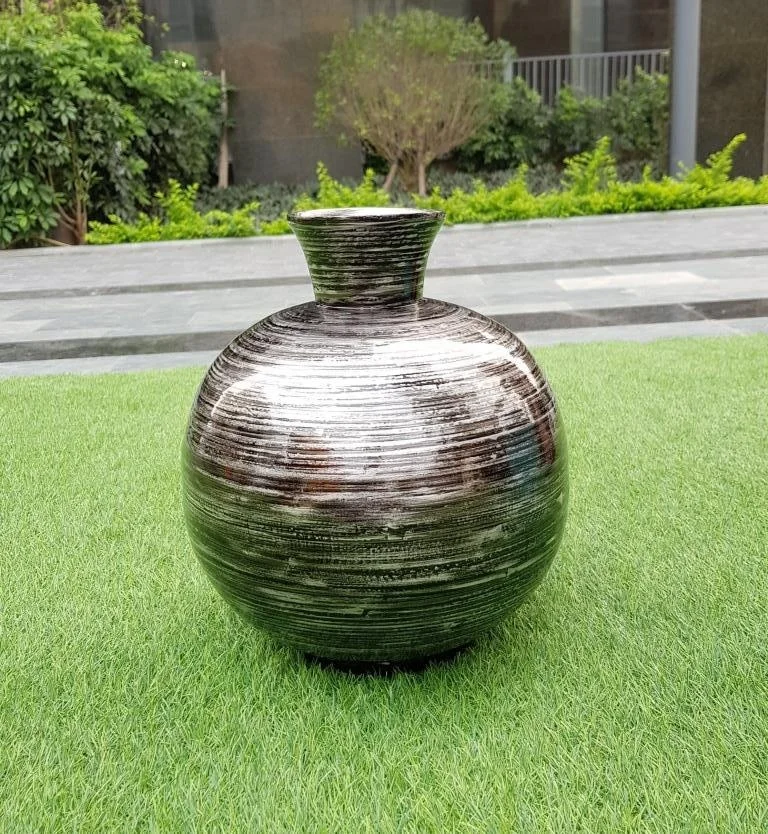 Special Design Lacquer Spun bamboo vase for home and kitchen wedding hotel living room decoration dinner sets from Viet Nam