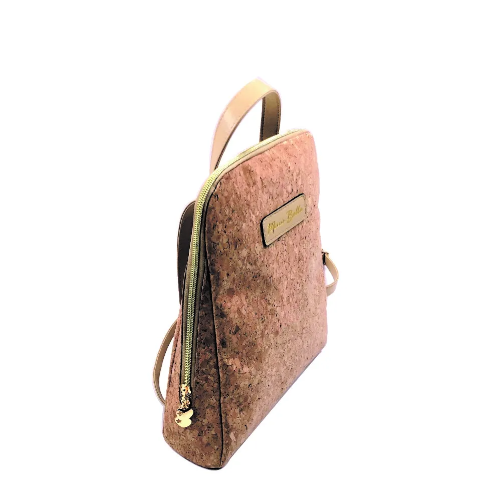 Backpack Women Backpack High Quality Leather Cork Bag Fashion Casual Bag with OEM logo