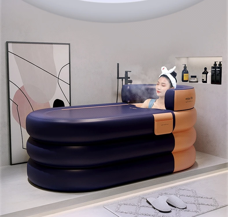 Foldable Inflatable Bathtub for Household Bath Tub for Baby Portable Tub for Adults