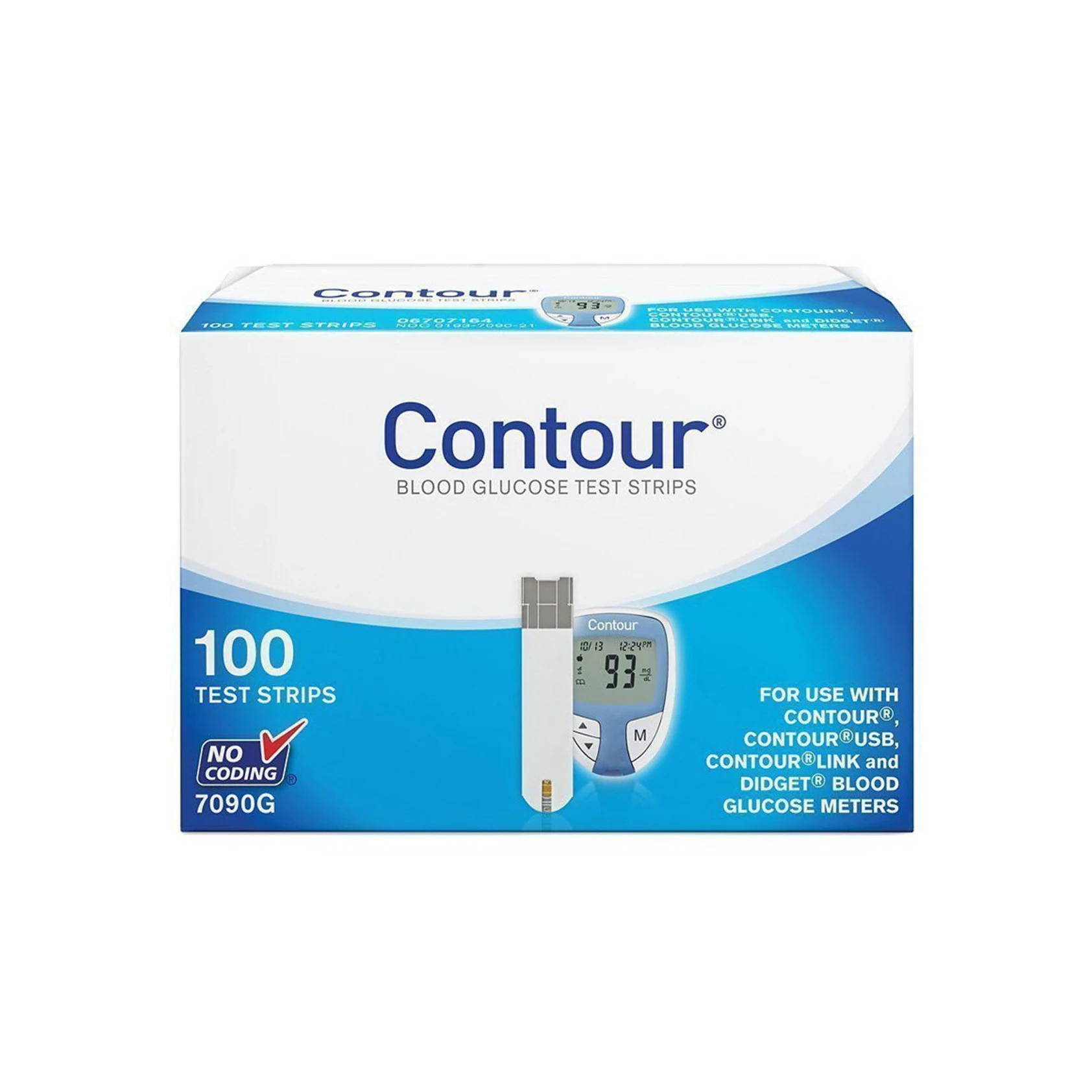 High Quality Bayer Contour Test Strip Active Blood Glucose Test Strips Check Diabetic Glucose Test Strip