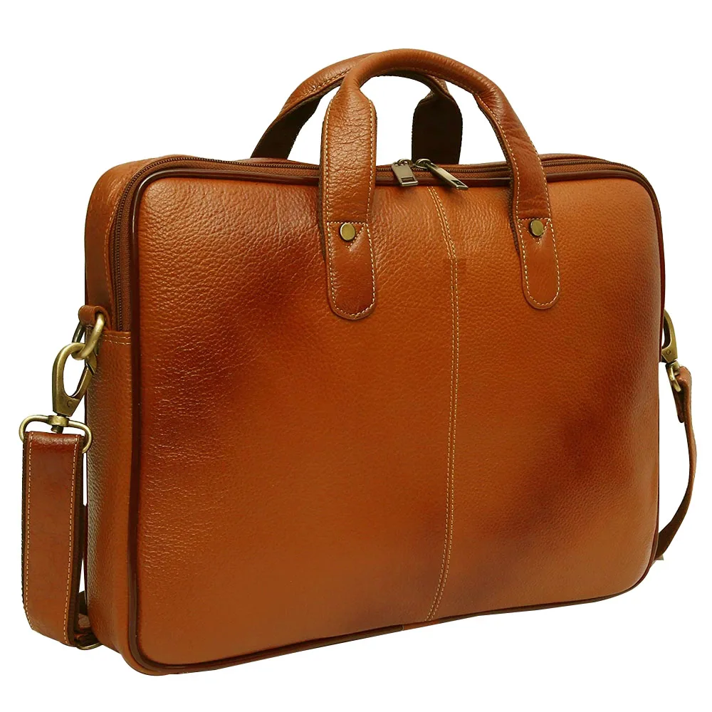 High Quality Top Selling Luxury Stylish Customized Genuine Cow Leather Laptop bag at Best Wholesale Price