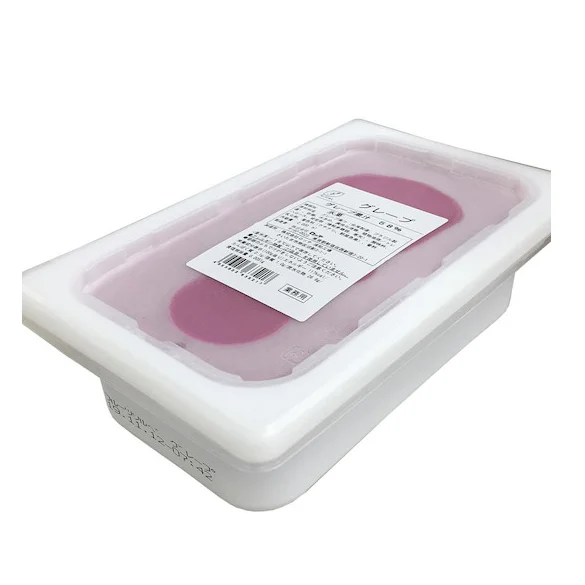 Frozen Box Packaging High Quality Kyoho Grape Japanese Dairy Products Best Quality (FI007) Lotte Kyoho Ice Cream