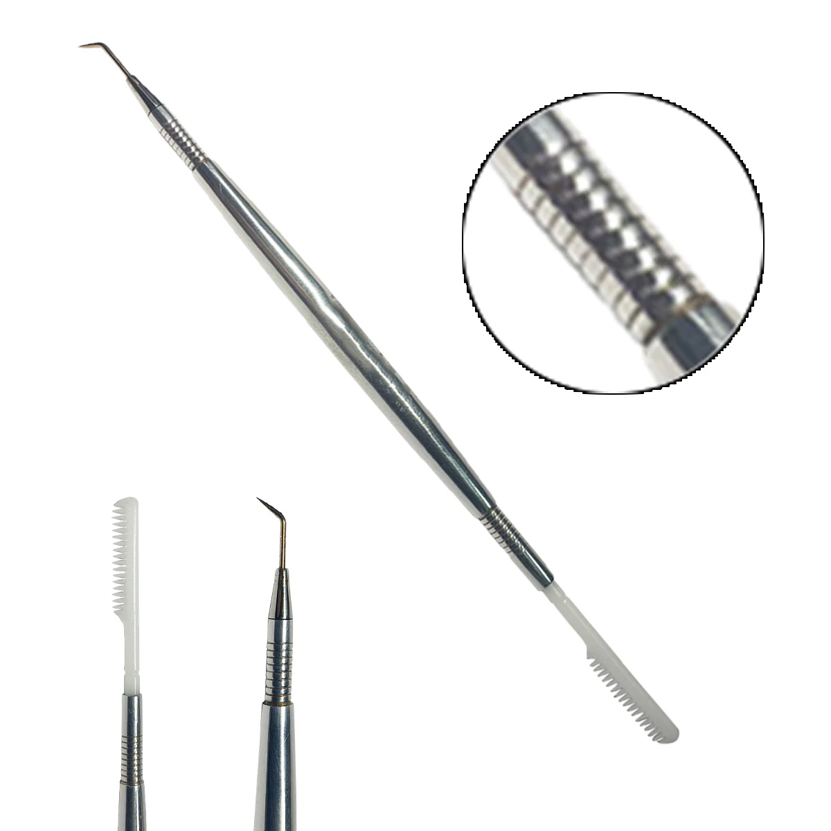 Professional Eyelash Separator Japanese Stainless Steel eyelash lifting tools wholesale lash lift separating tool with Comb