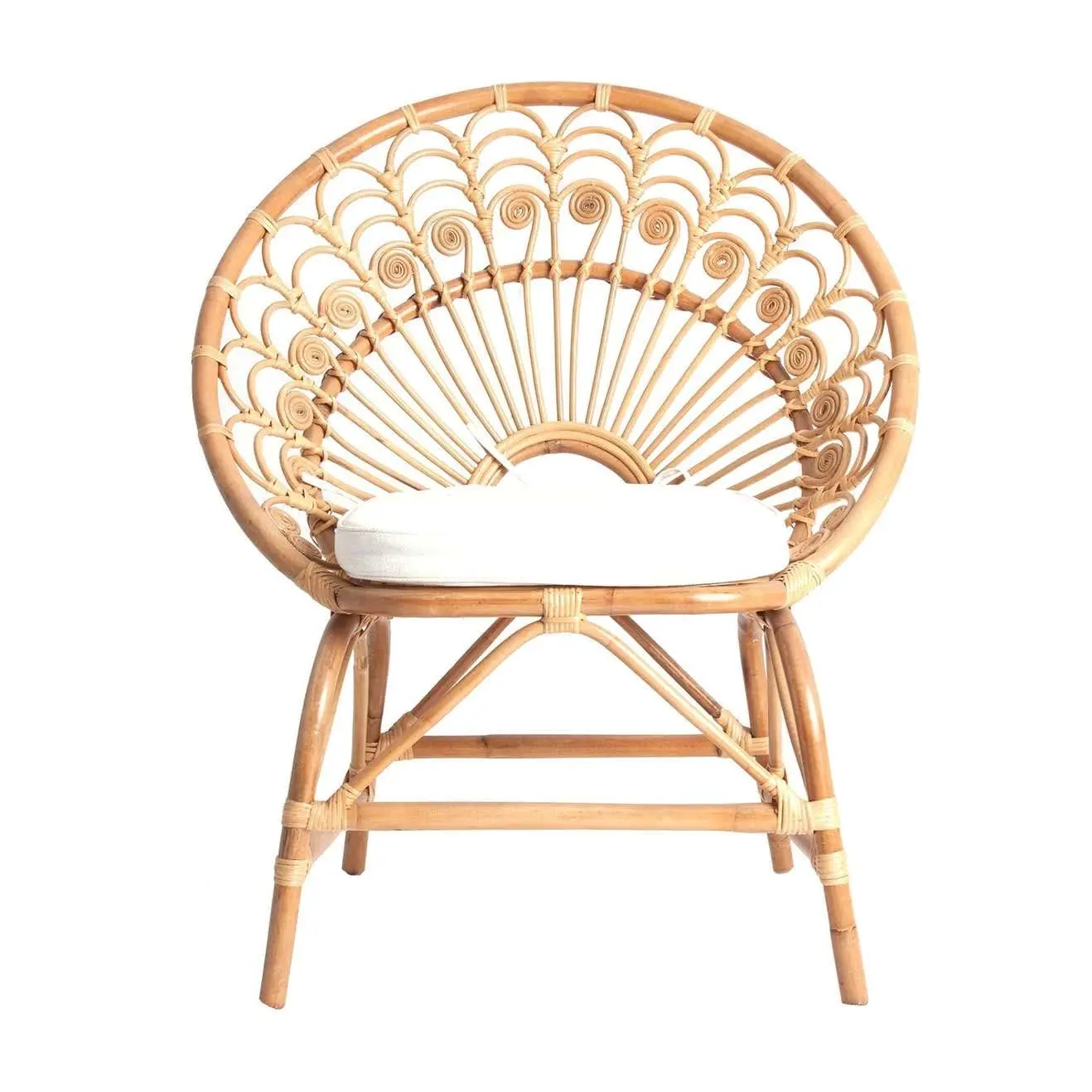 Best Quality Rattan and Wicker Peacock Armchair Perfect for Indoor and Outdoor Use Buy At Wholesale Price