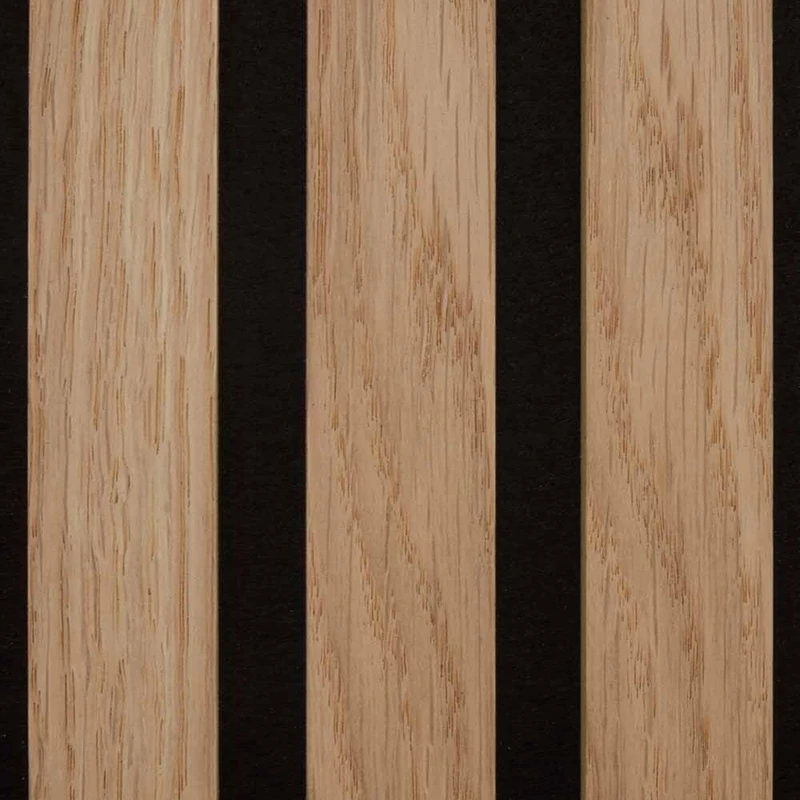 Acoustic wooden panels  interior wood panelling for walls sound proof slats wall panels Natural Wood Surface