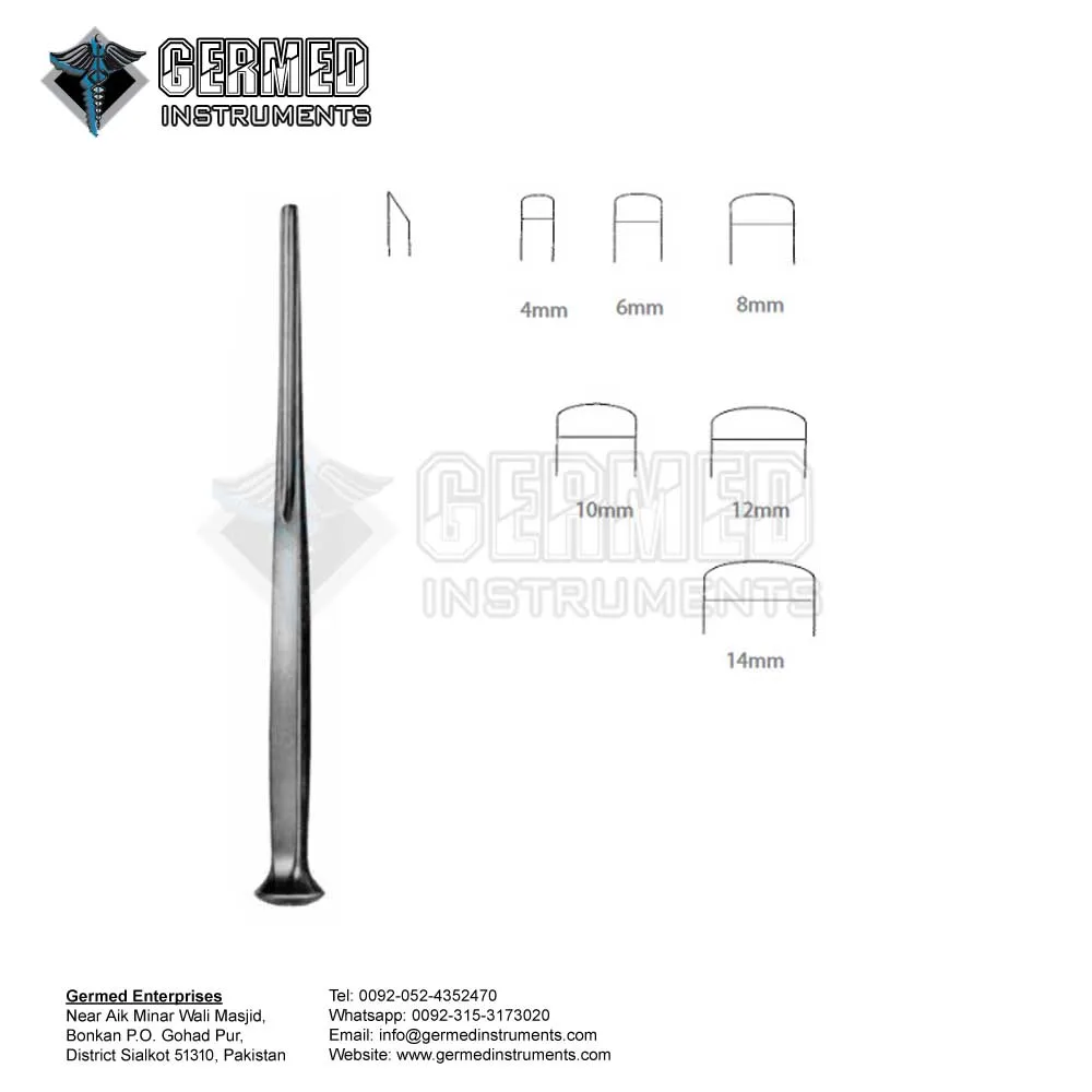 Made in Pakistan Manufacturer Supplier Wholesaler Orthopedic Instruments Alexander Bone Gouges 18cm By GERMED ENTERPRISES