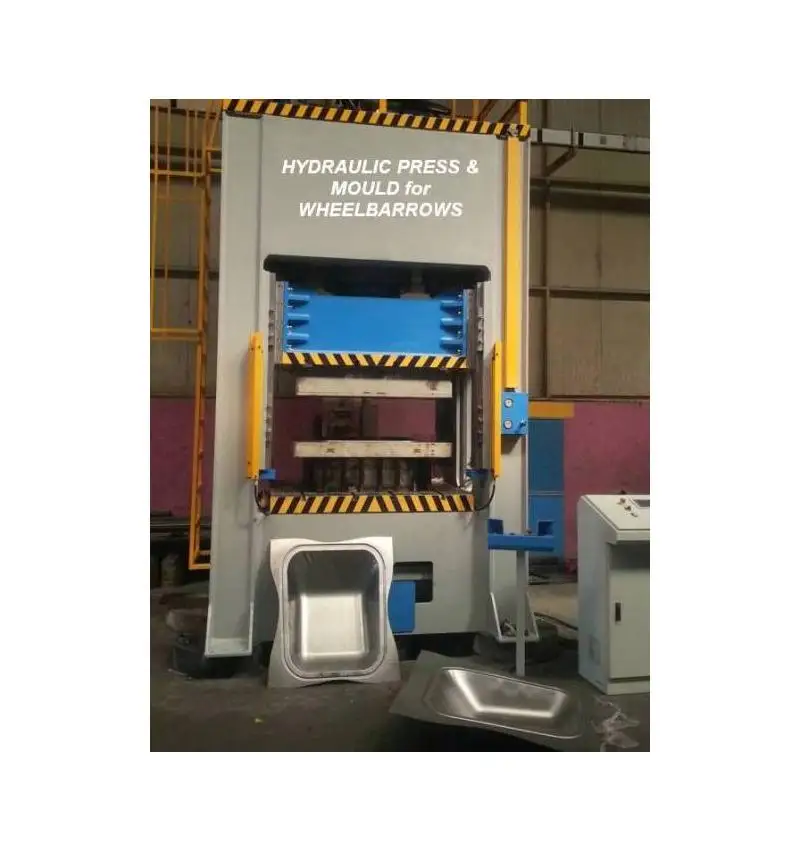 Wheelbarrow Hydraulic Press