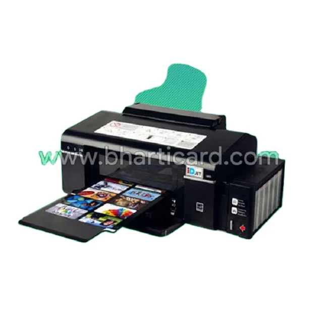 PVC ID 10 Cards Tray PVC ID Card Printing Machine Inkjet Manual Flatbed Printer high quality IN WHOLE Sale price