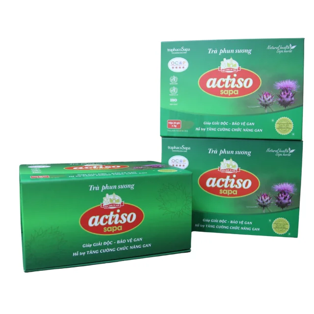 Vietnam Wholesale Bulk Artichoke Mist Tea Bitter Taste Herbal Sachet Bag Packaged Liver Detox Healthy Living Raw Processing Type