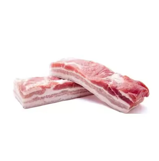 Organic Frozen Pork Belly Skin-On Boxed Per KG With Whole Fat Head Carcass Neck Stomach Tongue Feet